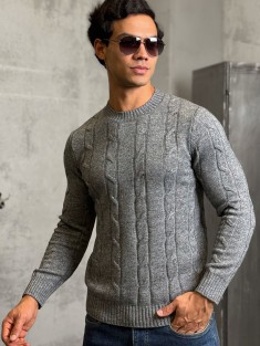 Мужской свитер Loro Piana premium - Dark Grey