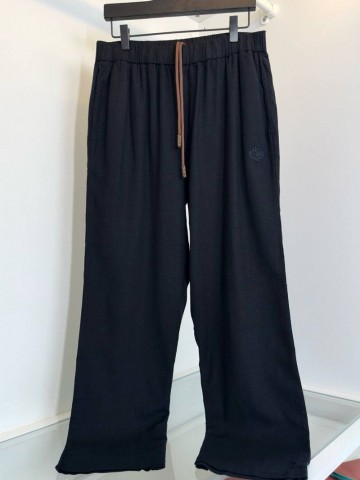 Штаны чёрного цвета Loro Piana Premium