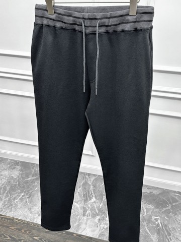 Спортивные штаны Loro Piana logo-embroidered - Black