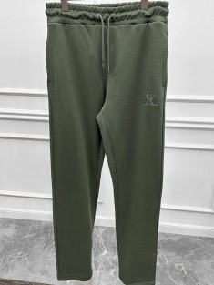 Спортивные штаны Loro Piana logo-embroidered - Green