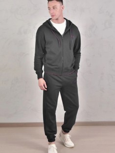 Спортивный костюм Loro Piana Premium signature logo - Grey