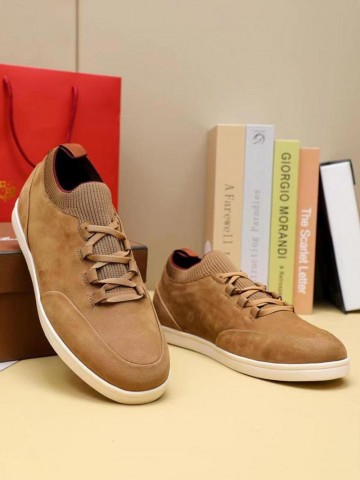 Замшевые кроссовки Loro Piana Soho Walk - Brown