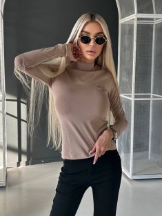 Женская бежевая водолазка Loro Piana