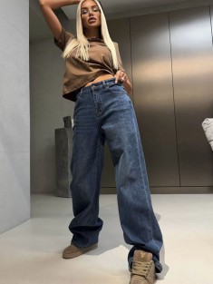 Женские джинсы Loro Piana premium - Blue