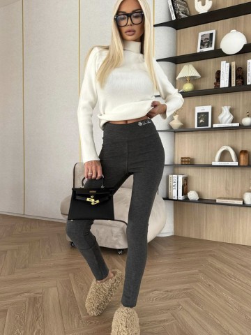 Женские утеплённые леггинсы Loro Piana Premium