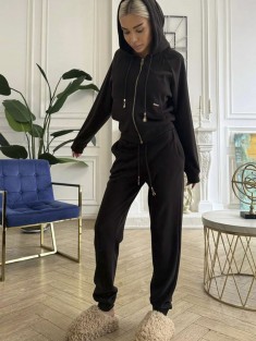 Женский вельветовый костюм Loro Piana Premium