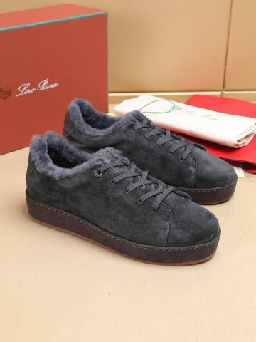 Зимние кроссовки с мехом Loro Piana