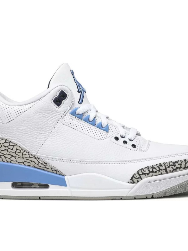 Кеды Jordan 3 Retro UNC