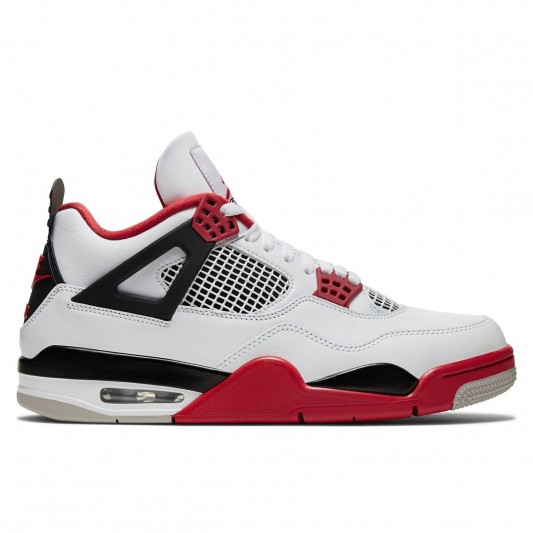 Кеды Jordan 4 Retro Fire Red (2020)