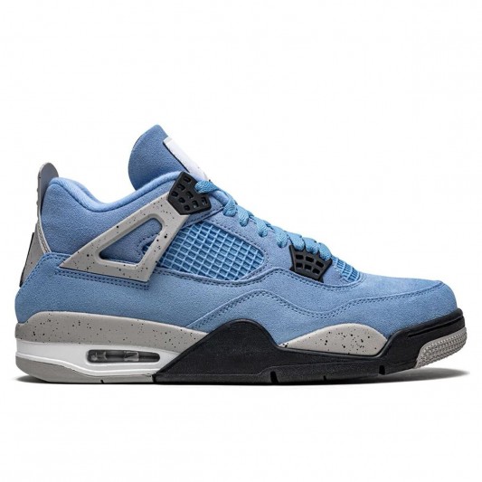 Кеды Jordan 4 Retro University Blue