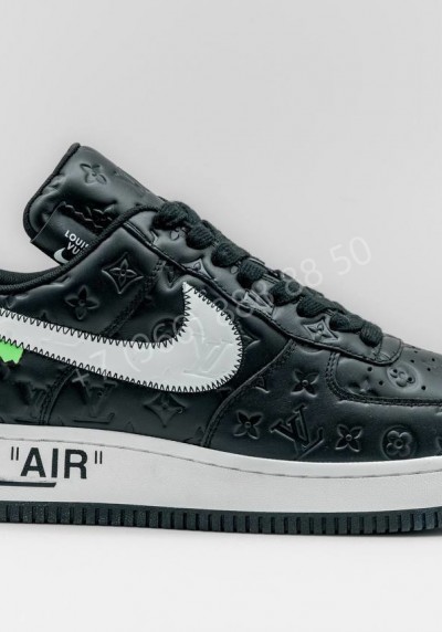 Кеды Louis Vuitton & Nike Air Force 1 Low Black