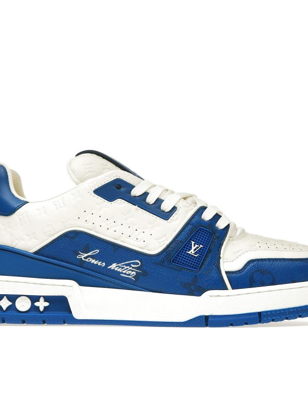 Кеды Louis Vuitton Trainer #54 Blue White