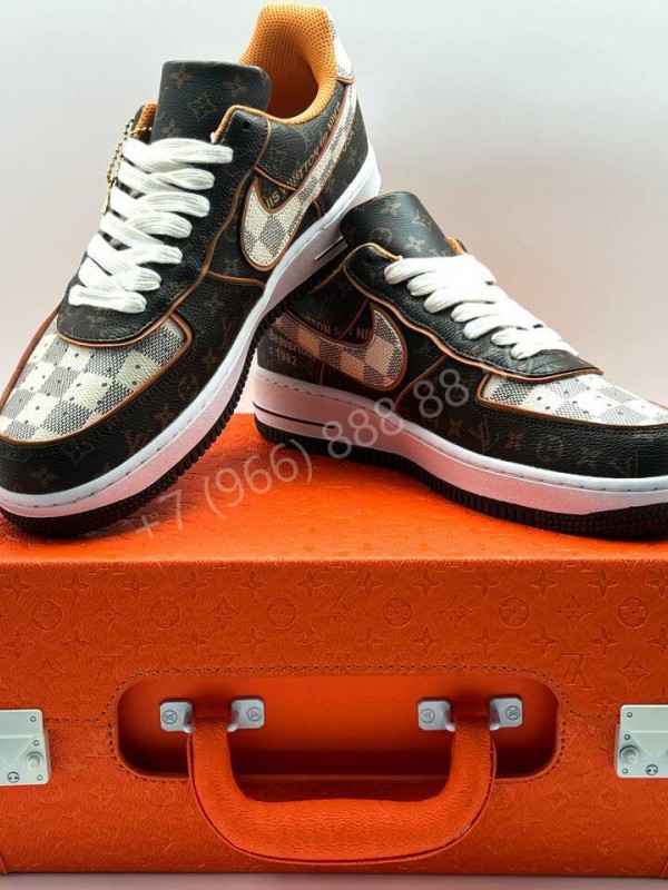 Кеды Louis Vuitton X Nike Air Force 1 Low