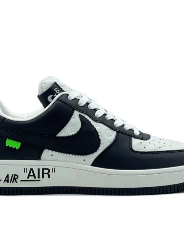 Кеды Louis Vuitton X Nike Air Force 1 Low Black White