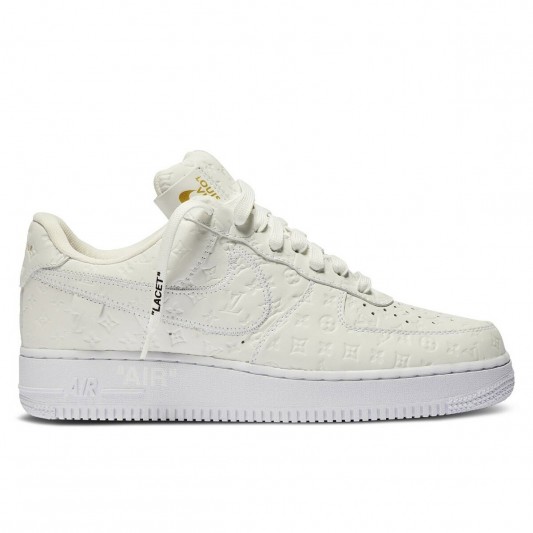 Кеды Louis Vuitton X Nike Air Force 1 Low Triple White