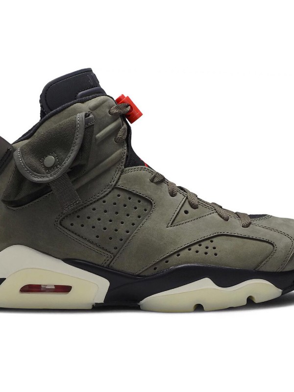 Кеды Travis Scott X Air Jordan 6 Retro Olive