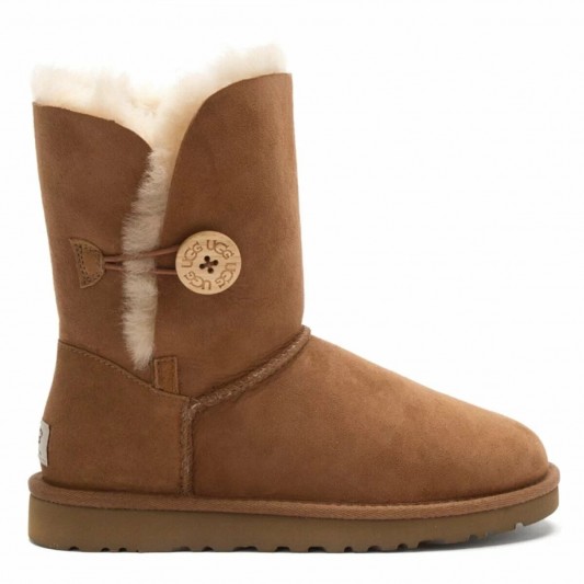 Угги UGG Bailey Button II Chestnut