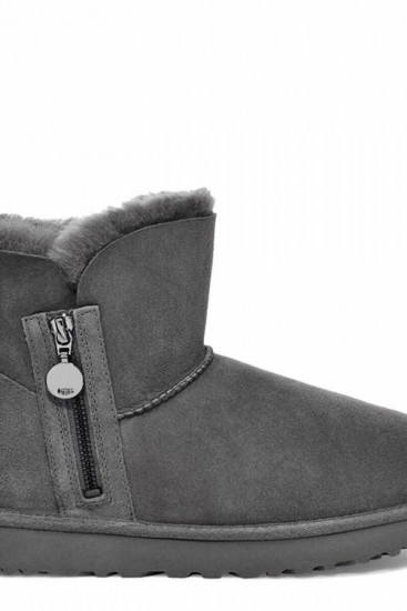 Угги UGG Bailey Zip Mini Grey