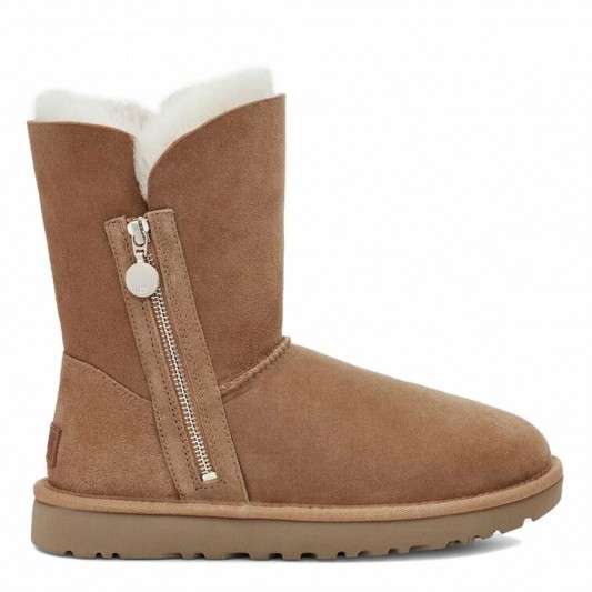 Угги UGG Bailey Zip Short Chestnut