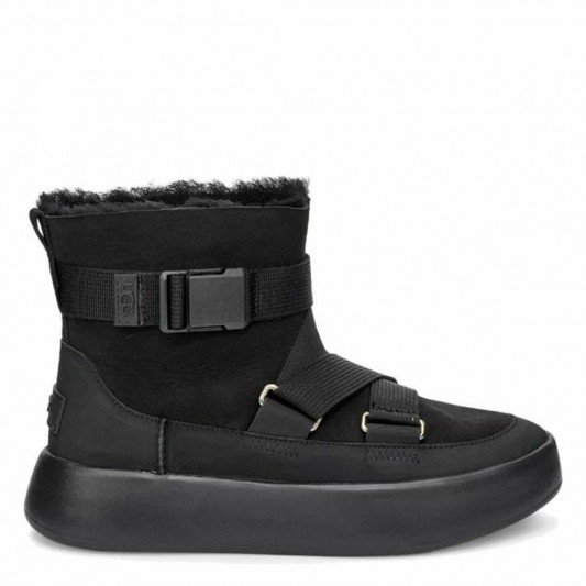 Угги UGG Boom Buckle Boot Black