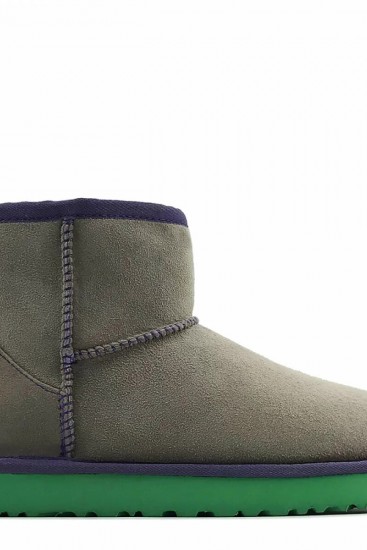 Угги UGG Classic Mini II Grey-Aqua