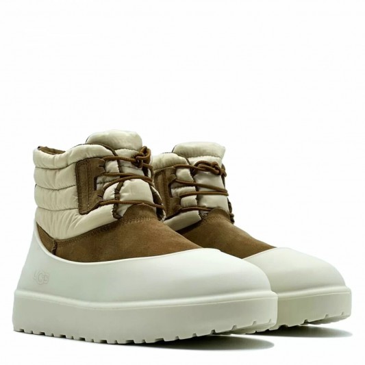 Угги UGG Classic Mini Lace-Up Chestnut Whitecap