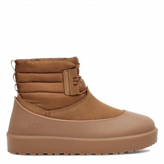 Угги UGG Classic Mini Lace-Up Weather Chestnut