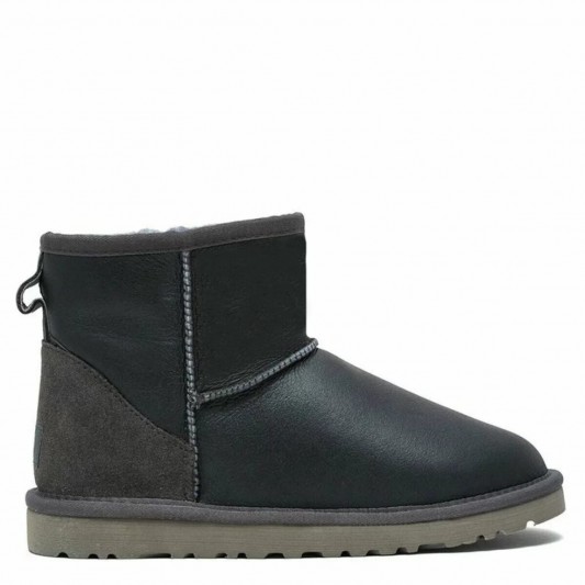 Угги UGG Classic Mini Metallic Grey