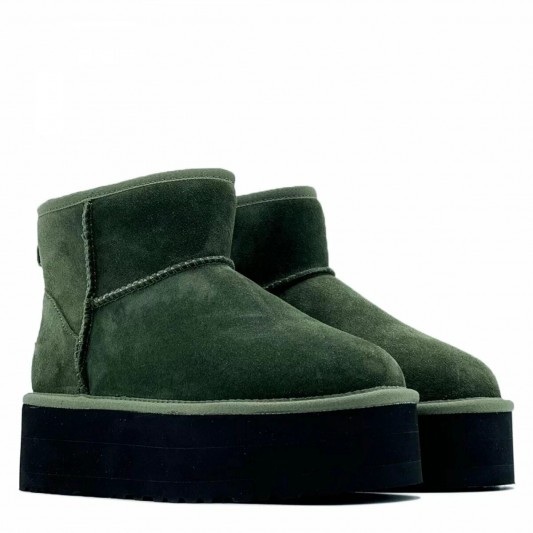 Угги UGG Classic Mini Platform Burnt Olive