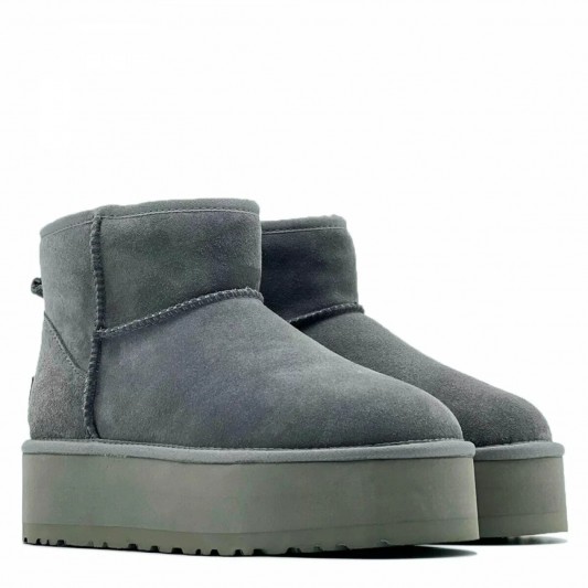 Угги UGG Classic Mini Platform Grey