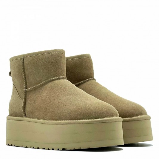 Угги UGG Classic Mini Platform Sand