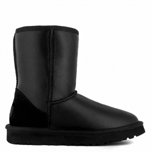 Угги UGG Classic Short Metallic Black