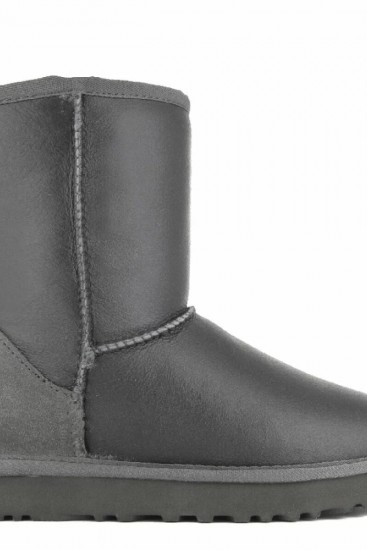 Угги UGG Classic Short Metallic Grey