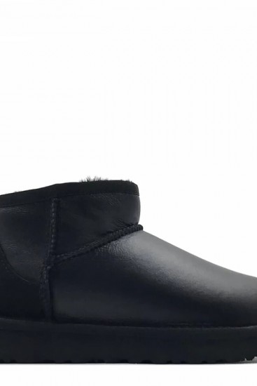 Угги UGG Classic Ultra Mini Metallic Black