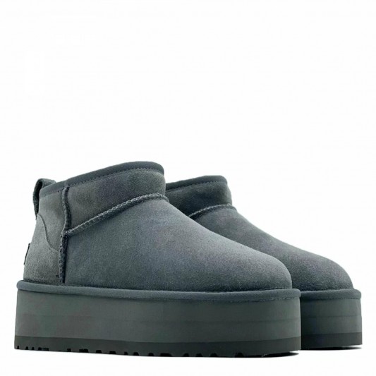 Угги UGG Classic Ultra Mini Platform Grey