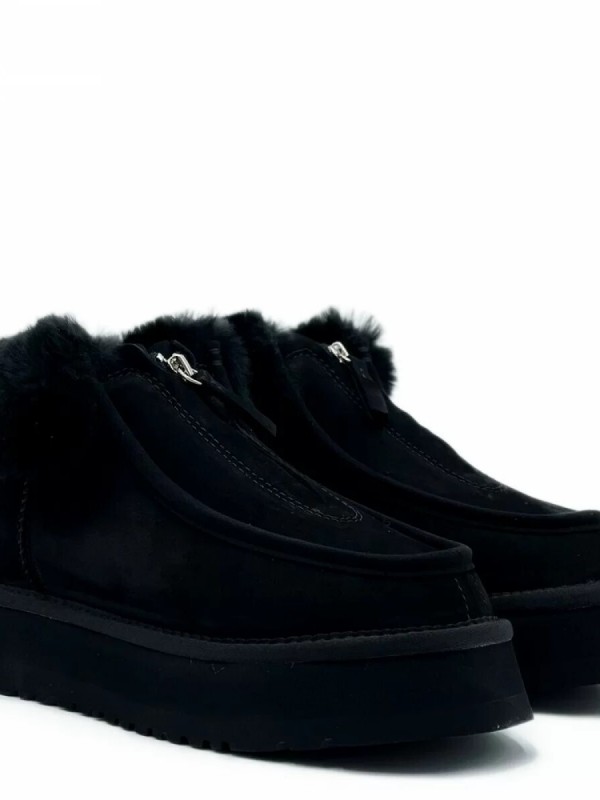 Угги UGG Funkette Platform Boots Black