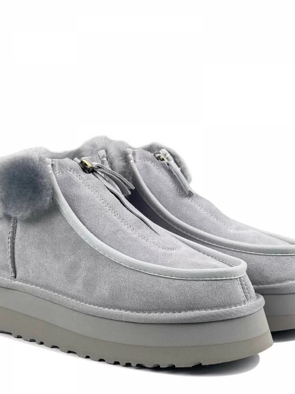 Угги UGG Funkette Platform Boots Grey-Violet