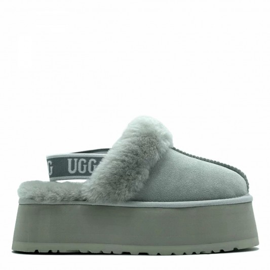 Угги UGG Funkette Suede Platform Grey Violet