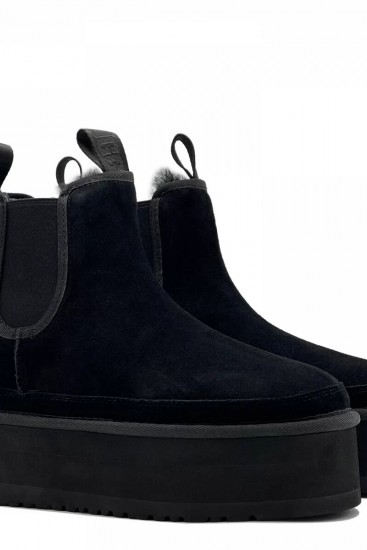 Угги UGG Neumel Platform Chelsea Black