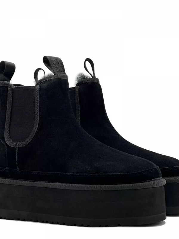 Угги UGG Neumel Platform Chelsea Black