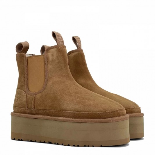 Угги UGG Neumel Platform Chelsea Chestnut