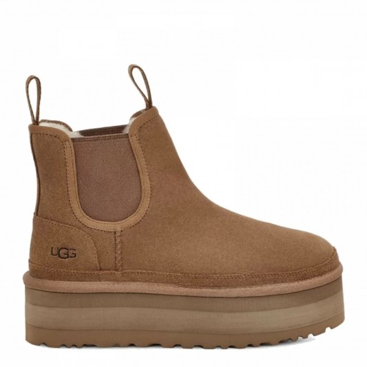 Угги UGG Neumel Platform Chelsea Chestnut New