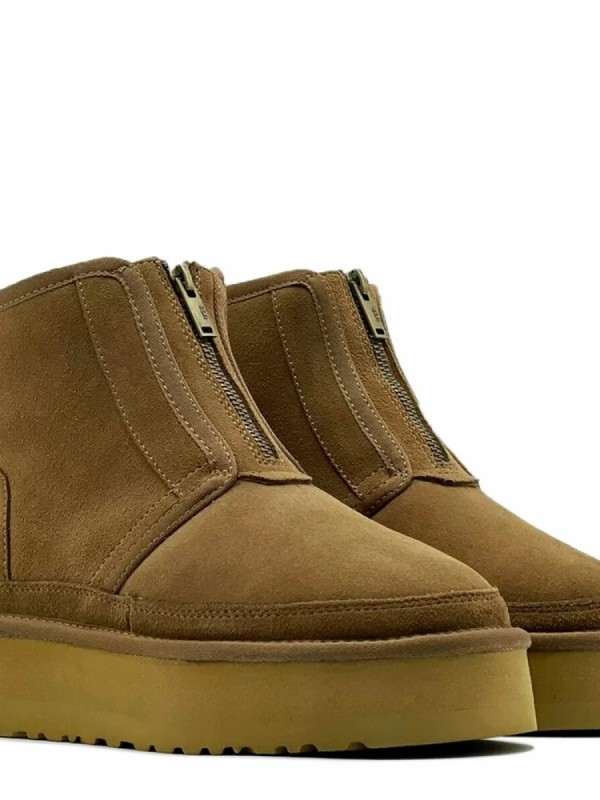 Угги UGG Neumel Platform Zip Chestnut