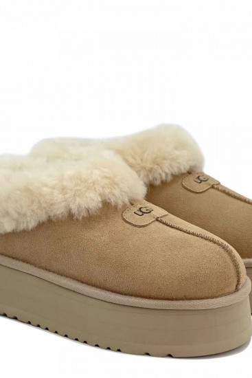 Угги UGG Platform Slipper Sand