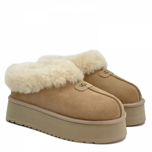 Угги UGG Platform Slipper Sand