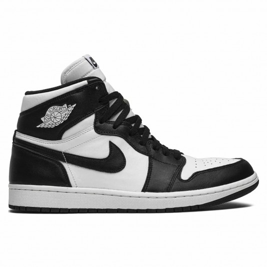 Кеды Jordan 1 Retro High OG Black White 2014