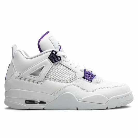 Кеды Jordan 4 Retro Purple Metallic