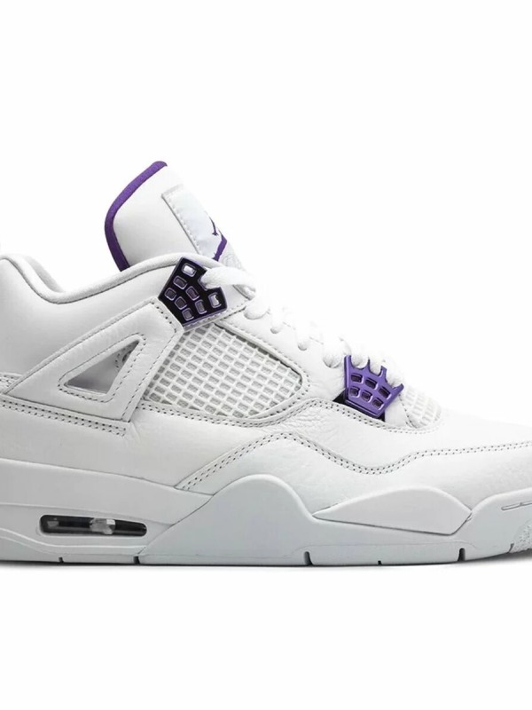 Кеды Jordan 4 Retro Purple Metallic