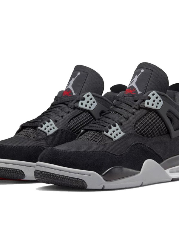 Кеды Jordan 4 Retro SE Black Canvas