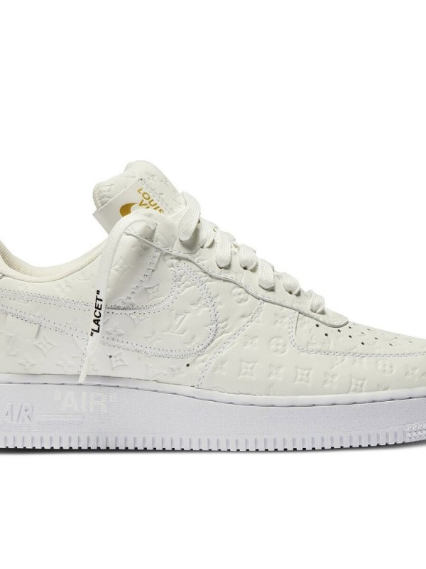 Кеды Louis Vuitton X Nike Air Force 1 Low Triple White